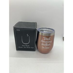 New Best Mother In Law Wine Tumbler